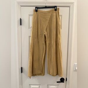 NWT Rachel Comey Scape Pants Golden Mustard Yellow Wide Leg Sz 8